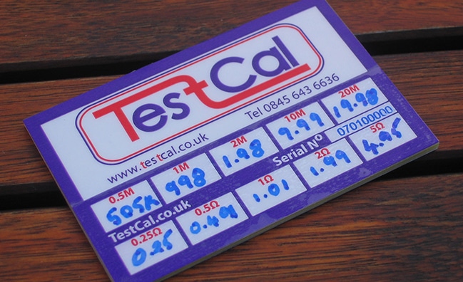 CalCard Peel and stick, all completed